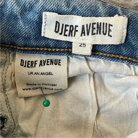 DJERF AVENUE straight leg high waisted size 25 - Picture 5 of 9